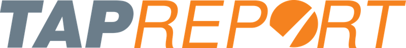 Tap Report logo, full colour